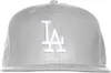 A grey baseball cap with the 'LA' logo embroidered on the front. Produktbild-Vorschau