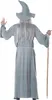 Costume da Mago Stregone Halloween Medievale Fantasia, Anteprima dell’immagine prodotto 2
