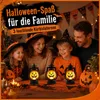 3er Set Halloween Deko Kürbis Laternen, LED Kürbis Lampen Produktbild-Vorschau 7