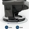 M MCombo Relaxsessel mit Hocker, Drehbare Fernsehsessel mit Produktbild-Vorschau 4