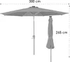Blumfeldt Parasol de Jardin Exterieur et Balcon, Panneaux Voir les images du produit 9