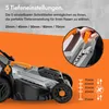 VonHaus 1600W Rasenmäher Elektro, 42L Fangkorb, 380mm Produktbild-Vorschau 6