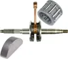 NEU KURBELWELLE KEIL HALBMOND Set für KEEWAY SWAN 50 2T Produktbild-Vorschau 1