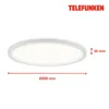 TELEFUNKEN SLIM DRIP LED stropní svítidlo do koupelny, Náhled obrázku produktu 5