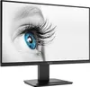 A black MSI monitor with a close-up image of a blue eye on its screen, displayed on a stand against a white background. Náhľad obrázku produktu