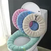 4 Stück Toilettensitzpolster, Toilettensitzbezüge mit Produktbild-Vorschau 5