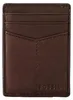 FOSSIL porte-cartes Ingram Magnetic Multicard Wallet Brown Voir les images du produit 2