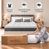 Materassi 180x200 cm, altezza 22 cm, con topper integrato. Anteprima dell’immagine prodotto 12