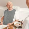 Ultiluxe Lätzchen 5 Stück - Grau/Weiß - Große Lätzchen für Produktbild-Vorschau 4