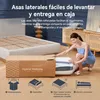 Colchón de 180x200 cm, 26 cm de grosor, con capa superior Vista previa de la imagen del producto 12