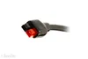 A close-up of a black and red electrical connector with a cable extending to the right. Produktbild-Vorschau