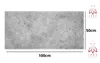 A rectangular panel with a concrete or marble imitation texture, with dimensions indicated. Produktbild-Vorschau