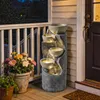 Outsunny Springbrunnen 5-stufig Gartenbrunnen mit LED Produktbild-Vorschau 9