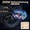 26" E-Bike Damen/Herren, 250W Tiefeinsteiger Citybike,  36V Produktbild-Vorschau 6