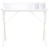 vidaXL Schreibtisch Weiß 80x50x84 cm - Computer Tisch - Produktbild-Vorschau 2