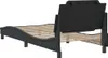 vidaXL Bettgestell ohne Matratze "Zadar" Schwarz 90x200 cm Produktbild-Vorschau 6