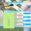 6V 2400mAh NiMH batéria do prijímača s konektorom Hitec - Náhľad obrázku produktu 4