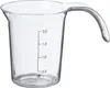 plast team Messbecher "Palermo", 1,0 Liter, transparent Produktbild-Vorschau 1