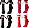4 Paar Lustige Weihnachtssocken Damen Herren Mit Produktbild-Vorschau 1