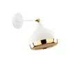 Opviq, Elegante Wandleuchte aus Metall, Weiß und Gold, 17 x Produktbild-Vorschau 2