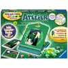 A product box for a Ravensburger "Malen nach Zahlen - Atelier Dinosaurier" painting kit, showing the painting easel, paints, and finished artwork. Produktbild-Vorschau