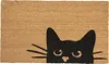 Clayre & Eef Fußmatte 75x45 cm Braun Kokosnuss Katze Produktbild-Vorschau 1