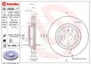 Bremsscheibe BREMBO 09.A956.11 Produktbild-Vorschau 1