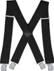 Herren hosenträger, 5cm breit, elastisch, x-form, 4 Produktbild-Vorschau 1