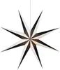Hangende lichtdecoratie, ster, 75 cm, zwart/wit, ALVA Productafbeelding-voorbeeld 1