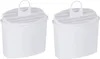 Two white water filter cartridges are shown side-by-side against a white background. Produktbild-Vorschau