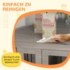 PawHut Hundekäfig Eckige Hundehütte Hundebox mit Kissen, Produktbild-Vorschau 7