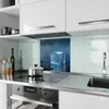 Küchenrückwand Spritzschutz Glas mit Motiv Eiswürfel 40 x Produktbild-Vorschau 2