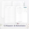 Häfft Lehrer-Planer 2026/2027 / A4+ / Flower Joy Produktbild-Vorschau 5