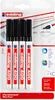 edding Permanentmarker 400 schwarz 1mm 4 Stück Blister Produktbild-Vorschau 1