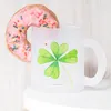 Mr. & Mrs. Panda Tee Tasse Blume Kleeblatt - Transparent - Produktbild-Vorschau 2