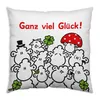 Sheepworld - 44294 - Baumwoll-Kissen mit Motiv Ganz viel Produktbild-Vorschau 1
