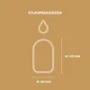 HORECA CANDLES Bougies cylindriques ivoire Ø 6 x 12 cm, lot Voir les images du produit 5