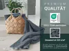 Duschtücher 3er Set, grau, 70x140 cm, 100% Baumwolle Produktbild-Vorschau 3