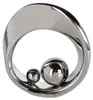 GILDE Skulptur, "Spin", Keramik, silberfarben, , L. 6 cm, Vista previa de la imagen del producto 1