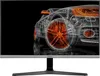 A wireframe rendering of a car with orange accents on a black background, displayed on a monitor. Produktbild-Vorschau