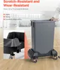 Profesjonalny Wózek Na Śmieci Vevor 460X252 Mm Do Podgląd zdjęcia produktu 5