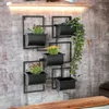 DanDiBo Kräuterregal Küche Wand Metall Schwarz 96525 Produktbild-Vorschau 18