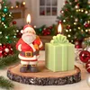 3D silikónové formy na sviečky Father Christmas, vianočné Náhľad obrázku produktu 5