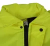 Jacke in Signalgelb Warnjacke mit Reißverschluss und Kapuze Produktbild-Vorschau 4