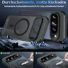 A dark, moody scene with crystal-like objects and a phone case. Below are two smaller images comparing the product with another. Náhled obrázku produktu