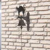 Timbre de puerta Moritz, campana de 43 cm, diseño de gato Vista previa de la imagen del producto 2