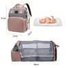 Baby Wickelrucksack mit Babybett - Große Wickeltasche Produktbild-Vorschau 12