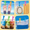 XL Strandtuch Clips 8–16 Stück  Badetuch Wäscheklammern  – Produktbild-Vorschau 5