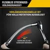 Flexibler Steckschlüssel-Verlängerungssatz, 3-teilig, 1/2", Produktbild-Vorschau 7