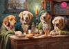CHERRY PAZZI Puzzle Vecchi Amici 1000 pezzi Anteprima dell’immagine prodotto 2